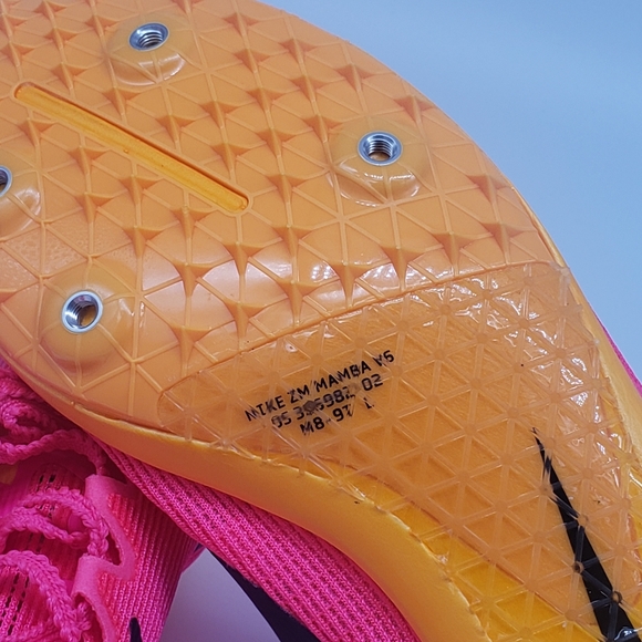 New Nike Zoom Mamba 6 Track Distance Spikes Men’s Size 9.5/ W 11 DR2733-600 - Picture 10 of 11